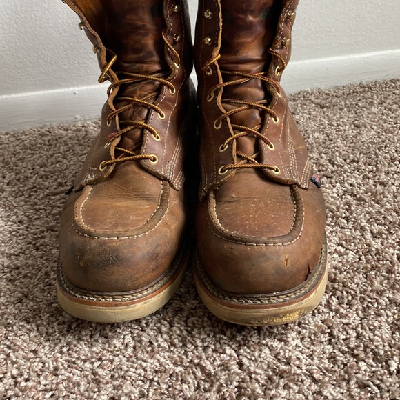 Thorogood Moc Toe Boots | safety toe boots | leather work boots - Picture 5 of 6